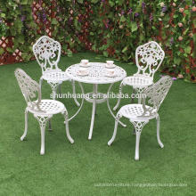 High quality garden outdoor furniture dining chair cast aluminum chairs